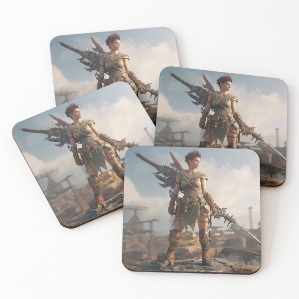 Item preview, 3D Character Game Battle warrior woman  designed and sold by PCGDrawing.