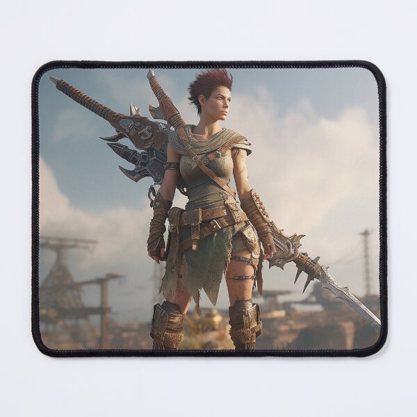 Item preview, 3D Character Game Battle warrior woman designed and sold by PCGDrawing.