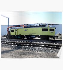 Amtrak Catenary Maintenance Unit in Kingston Yard Poster