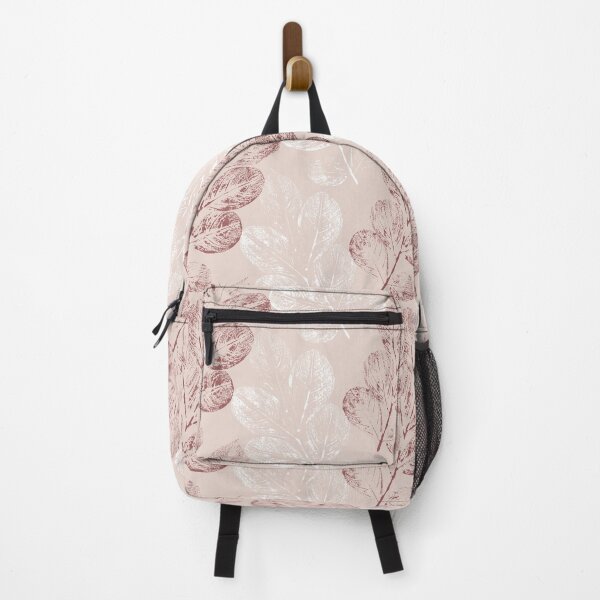 Item preview, Blush leaves imprints, fallen leaves allover print designed and sold by likapix.