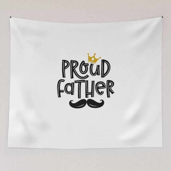 Item preview, Proud father, Dad Quotes designed and sold by Mani Bindu Vadapalli.