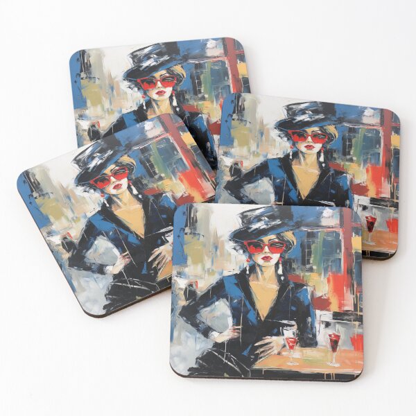 Item preview, Abstract Stylish Woman designed and sold by Yannick Steyaert.