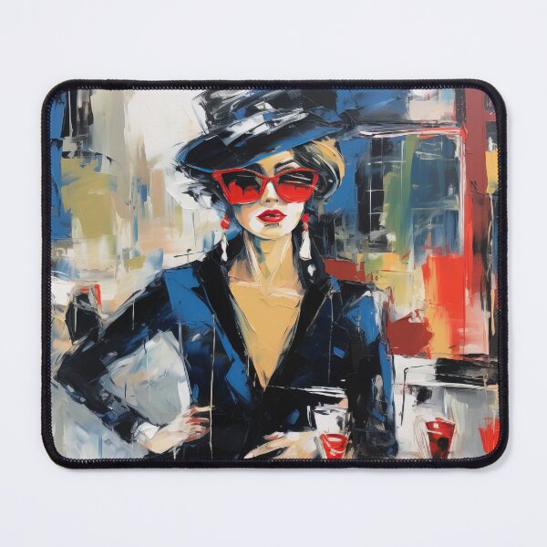 Item preview, Abstract Stylish Woman designed and sold by Yannick Steyaert.