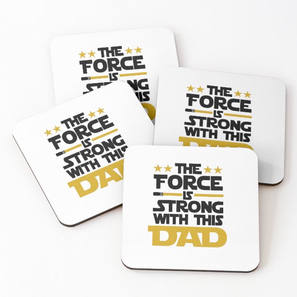 Item preview, The Force Is Strong With This Dad designed and sold by Mani Bindu Vadapalli.