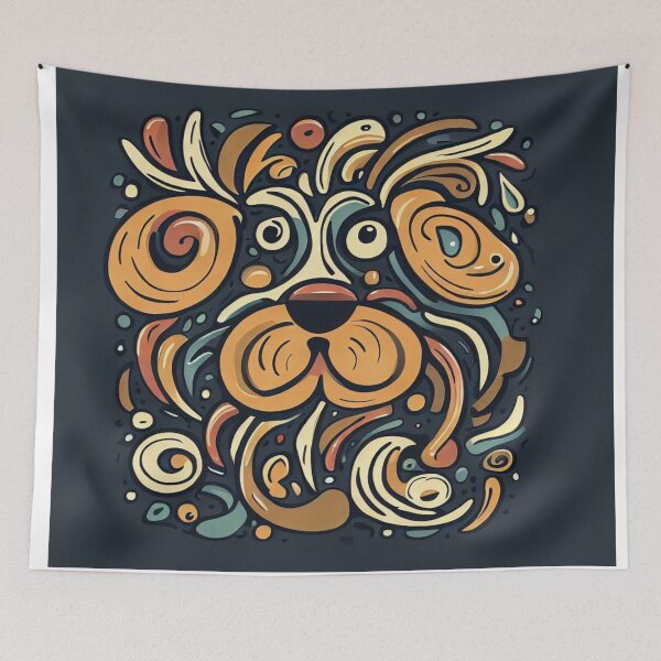 Item preview, quirky dog design, designed and sold by DrmartDesigns.