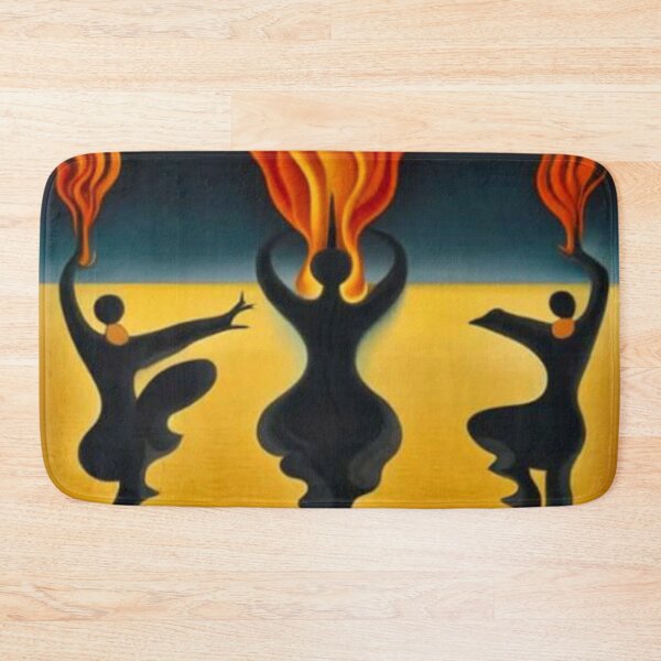 Item preview, Dancers and the flames designed and sold by George Hutton Hunter.