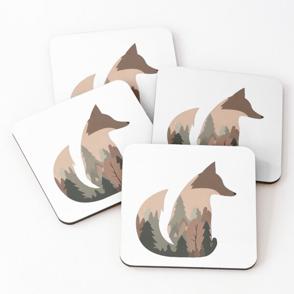Item preview, Autumn forest in the fox designed and sold by Fantes.
