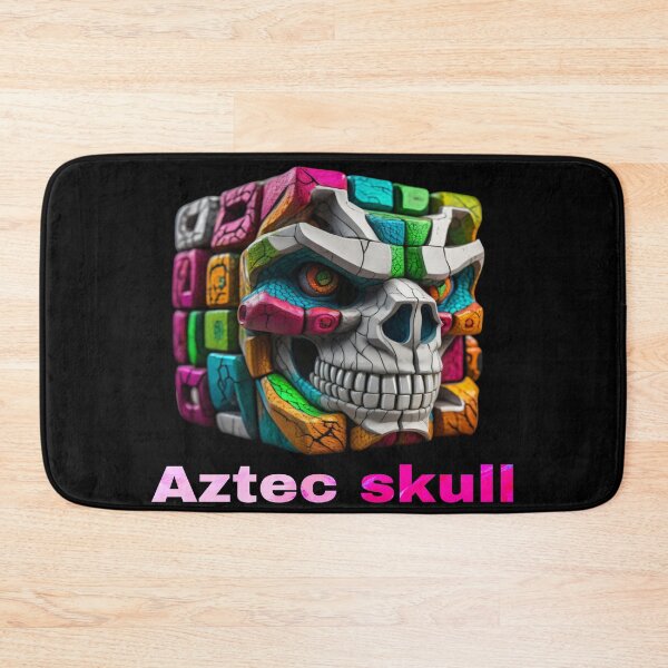 Item preview, Aztec skull designed and sold by Vo0do0oo.