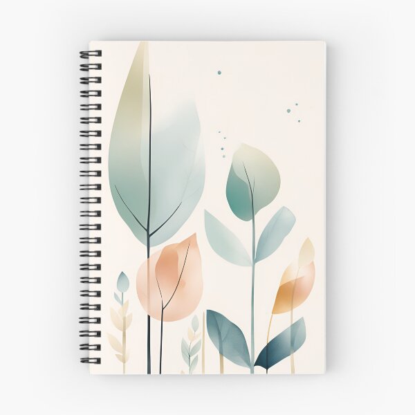Item preview, Minimalistic Elegance of Multicolored Foliage designed and sold by Simple-Art-work.