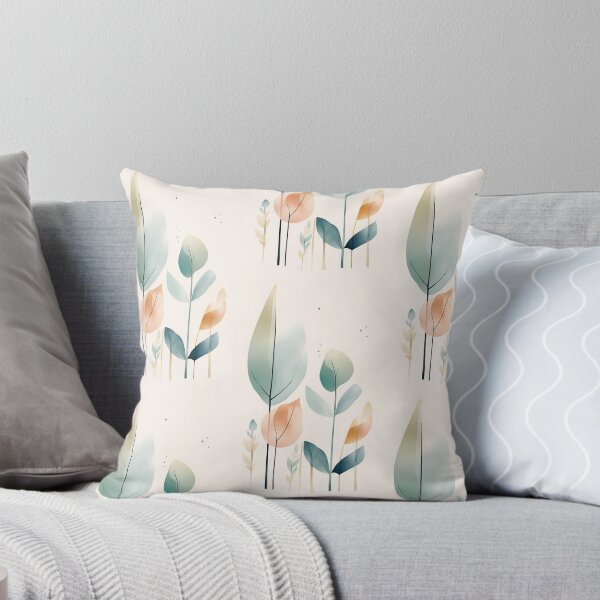 Item preview, Minimalistic Elegance of Multicolored Foliage designed and sold by Simple-Art-work.