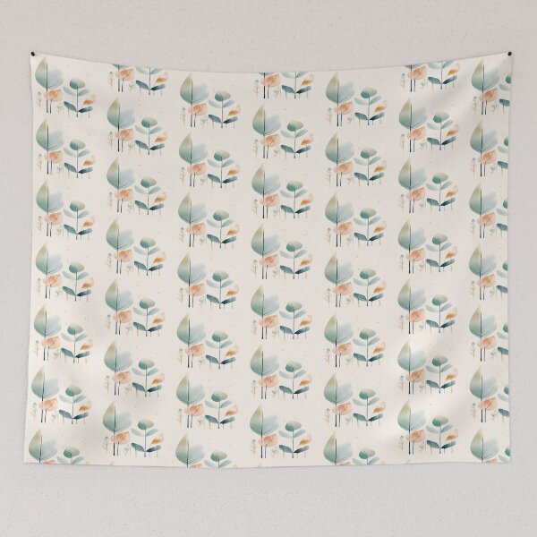 Item preview, Minimalistic Elegance of Multicolored Foliage designed and sold by Simple-Art-work.