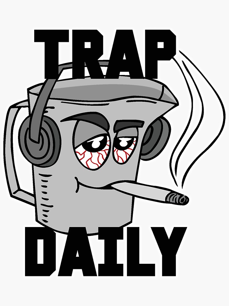 Pegatina «Trap Daily OG» de TrapDailyMusic Redbubble