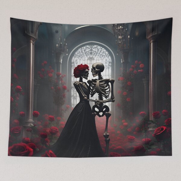 Item preview, Skeleton wedding designed and sold by GothicRubette.