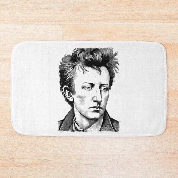 Item preview, French poet Jean Nicolas Arthur Rimbaud designed and sold by NTGUILTY.