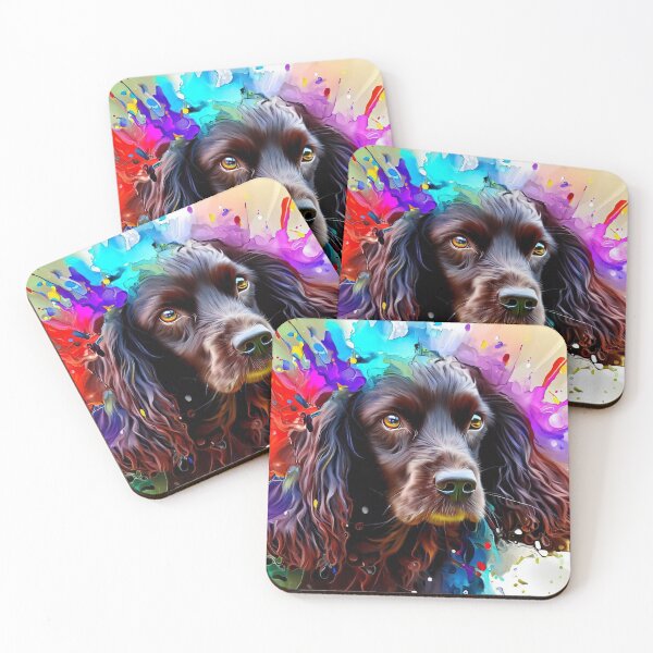 Item preview, Riverside Explorer, American Water Spaniel Splashart designed and sold by The Digital Compass.