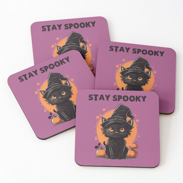 Item preview, Stay Spooky Cat on Halloween  designed and sold by ArtByKattie.