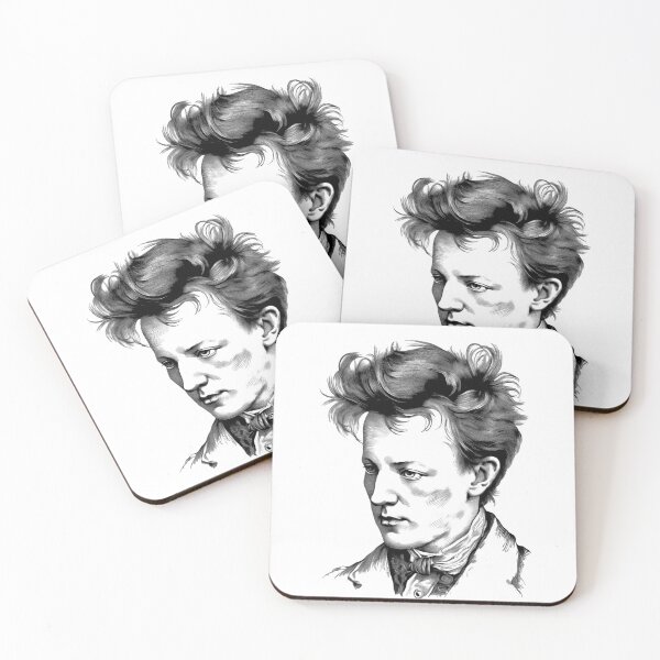Item preview, Portrait Arthur Rimbaud Art designed and sold by NTGUILTY.