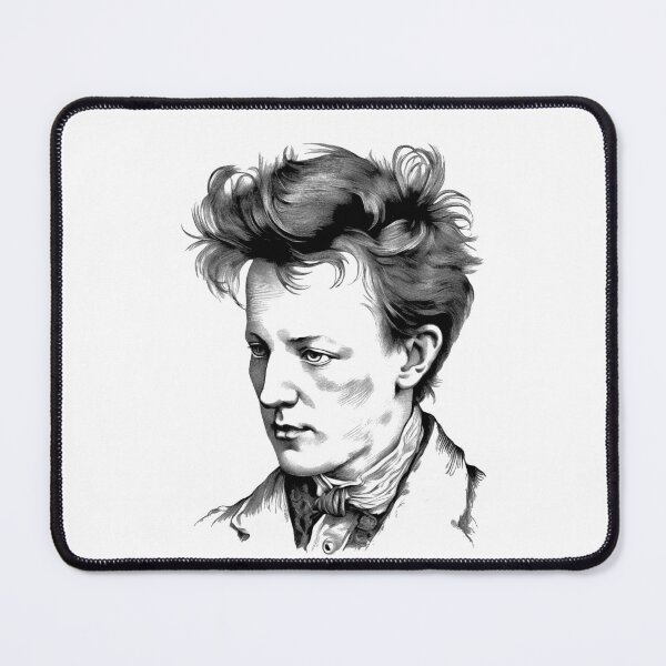 Item preview, Portrait Arthur Rimbaud Art designed and sold by NTGUILTY.
