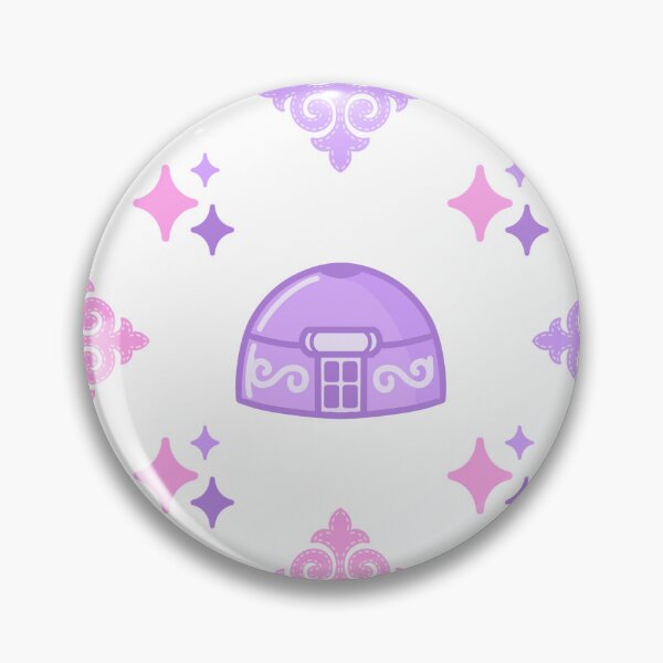 Item preview, Cute purple yurt with ornaments  designed and sold by Artyerke.