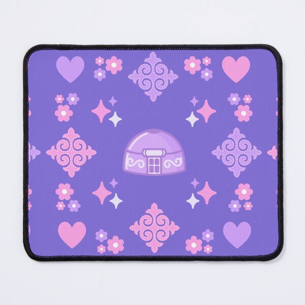 Item preview, Cute purple yurt with ornaments  designed and sold by Artyerke.