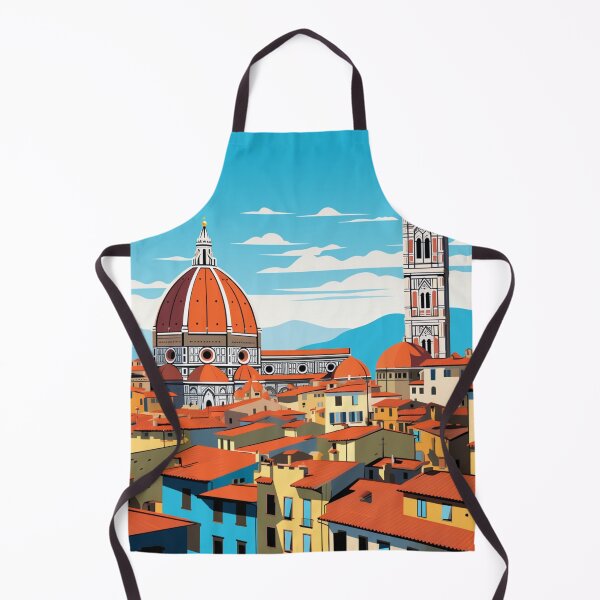 Artikelvorschau, Ein Pop-Art-Reisedruck von Florenz – Italien entworfen und verkauft von StudioRedKoala.