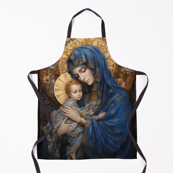 Item preview, Mary and Child - Catholic Icon designed and sold by Nicholas Panek.
