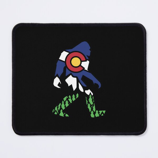Item preview, Colorado Flag Sasquatch Bigfoot Yeti  	 designed and sold by rmeaacaabrr65.
