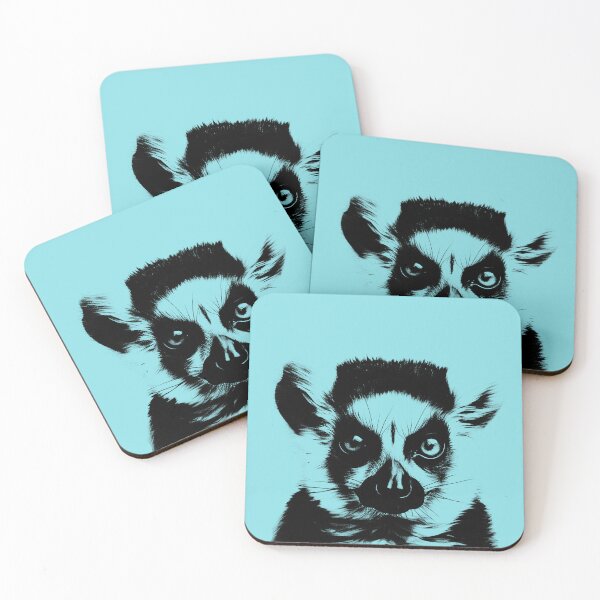 Item preview, Lemur Sticker T-shirt Art designed and sold by allthis.