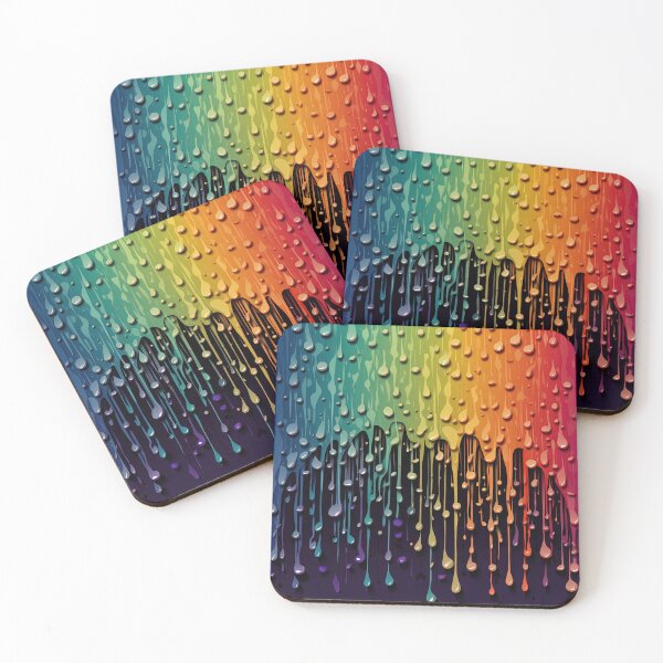Item preview, Vibrant Rainbow with Glistening Drops - Natures Artistry designed and sold by UmutK.