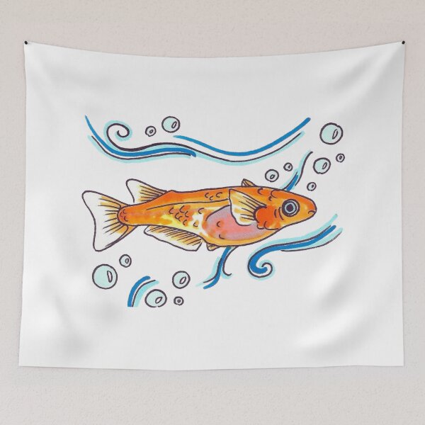Item preview, Japanese fish (Medaka) designed and sold by Anmioma.
