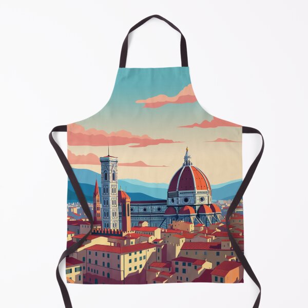 Artikelvorschau, Ein Pop-Art-Reisedruck von Florenz – Italien entworfen und verkauft von StudioRedKoala.