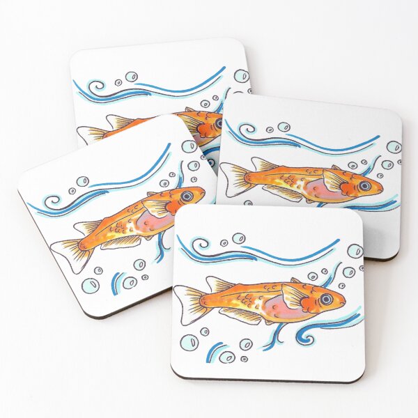 Item preview, Japanese fish (Medaka) designed and sold by Anmioma.
