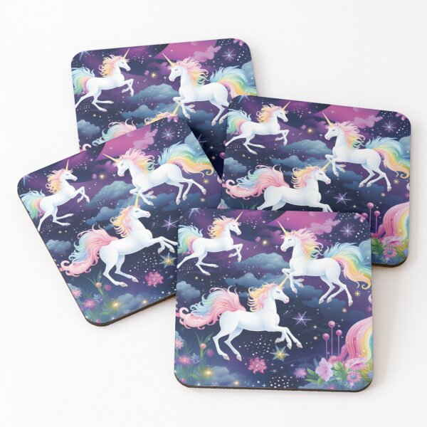 Item preview, Rainbow Unicorns and Stars Combine vibrant rainbows,  designed and sold by Superann8.