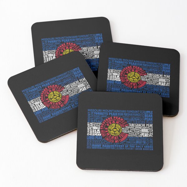 Item preview, Colorado Fourteeners State Flag 14ers  	 designed and sold by rmeaacaabrr65.