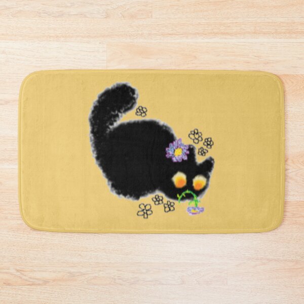 Item preview, Curious Flower Cat MS paint designed and sold by Shred-Lettuce.