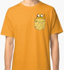 Jake the Dog Pouchie Shirt - In Pocket Classic T-Shirt