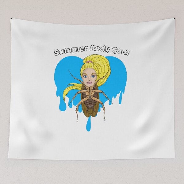 Item preview, Barbiecroach (blue) designed and sold by UnsociableArts.