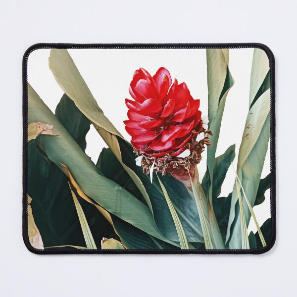 Item preview, tropical red flower designed and sold by PizzaAnitashop.