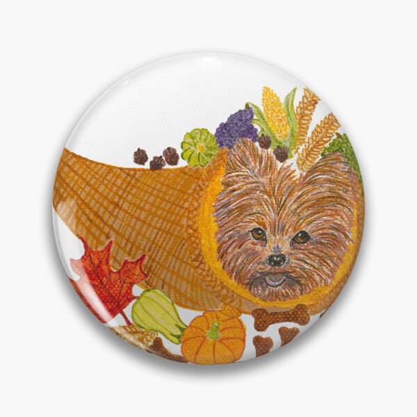 Item preview, Cornuyorkie Happy Fall designed and sold by GeinaB.