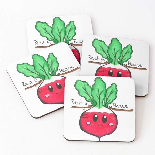 Item preview, Funny Radish (Rest in Peace) designed and sold by Anmioma.