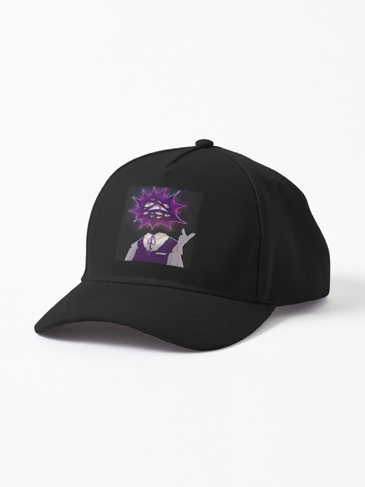 Roblox Purple Hat Roblox Purple Ball Cap Eyes, Roblox Doors Cap