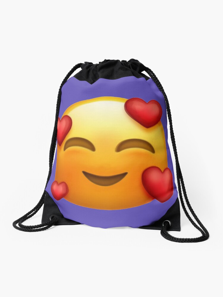 emoji drawstring bags