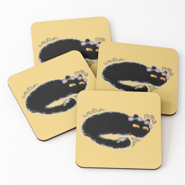 Item preview, Sleepy FlowerCat MS paint designed and sold by Shred-Lettuce.