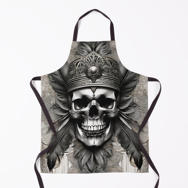 Item preview, Skull & Feathers designed and sold by Psy-Dye-AI.