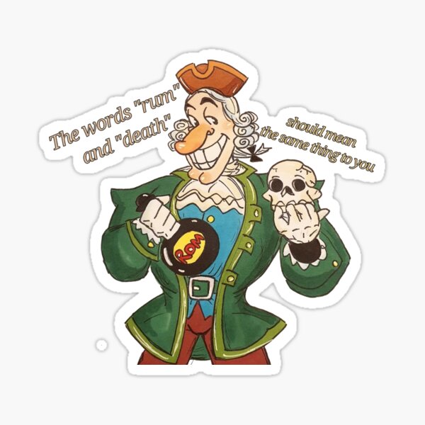 Dr. livesey walks (meme) Sticker for Sale by DSuZumeR