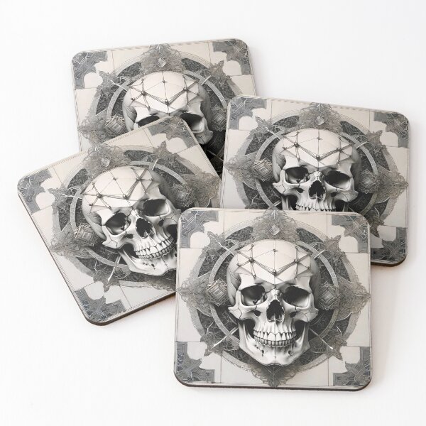 Item preview, Skull & Pearls designed and sold by Psy-Dye-AI.