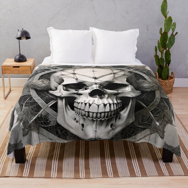 Item preview, Skull & Pearls designed and sold by Psy-Dye-AI.