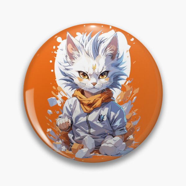 Item preview, gatito saiyajin designed and sold by Lion-ZG21.