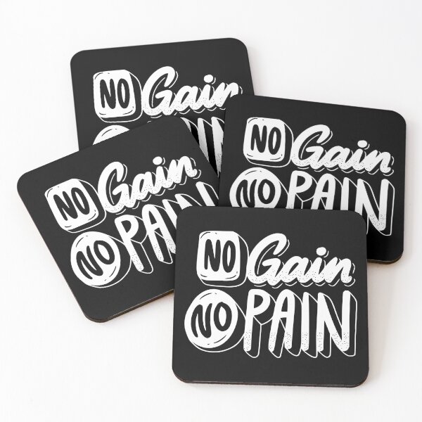 Item preview, No Pain No Gain! designed and sold by Zen Fit.
