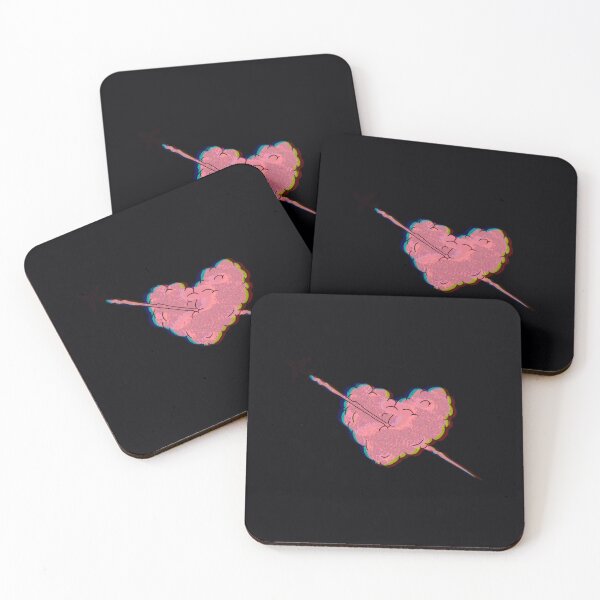 Item preview, Avión disparando a través de una nube rosa azul y amarilla designed and sold by sgobdizxfo4.